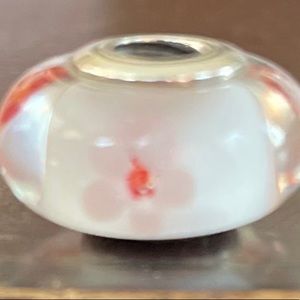 PANDORA Murano Glass Flower Charm